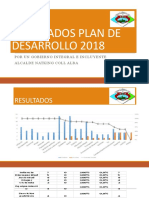 Resultados Plan de Desarrollo 2018 Tubara