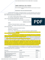 RESOLUÇÃO-RE Nº 1.552, DE 15 DE MAIO DE 2020 - RESOLUÇÃO-RE Nº 1.552, DE 15 DE MAIO DE 2020 - DOU - Imprensa Nac (3242) 20-05-20 PDF