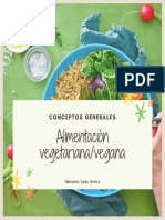Conceptos generales sobre alimentación vegetariana y vegana