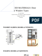 Door and Window Types