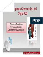 Paradigmas Gerenciales Del Siglo Xxi Caro PDF