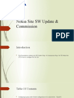 TE Nokia Site SW Update & Commission.pptx