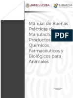 Manual de Buenas PR Cticas de Manufactura para Productos Qu Mico Farmac Uticos y Biol Gicos 15 06 2020 PDF