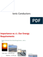 Ionic Conductors
