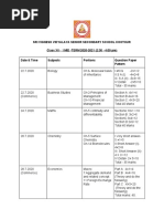 Sri Vignesh Vidyalaya Senior Secondary School Koothur Class XII - I MID - TERM 2020-2021 (2:30 - 4:00 PM)