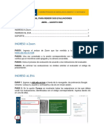 Manual para Rendir Evaluaciones - Mad PDF