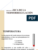 Biofisica de La Termorregulación