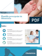 Plantilla Powerpoint de Obstetricia