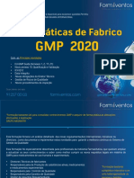 GMP 2020 Formação Boas Práticas Fabrico