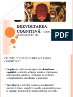 Dezvoltare Cognitiva - Curs