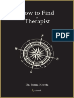 How To Find Therapist: Dr. Janna Koretz