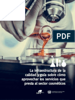 La Infraestructura de La Calidad y Guía Sobre Cómo Aprovechar Los Servicios Que Presta Al Sector Cosméticos 1 PDF