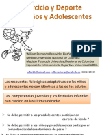 EJERCICIO Y DEPORTE en NIÑOS Y ADOLESCENTES PDF