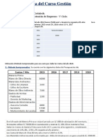 II Práctica de Gestión Presupuestaria