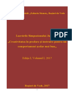 Vol._icreativitatea În Predare Și Instruire Pentru Un