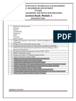 DM - Question Bank Module 1 PDF