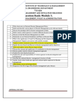 DM - Question Bank Module 3 PDF