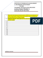 DM - Question Bank Module 5 PDF