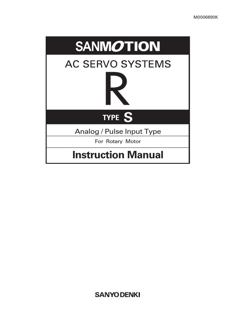 Servo Motors, Amplifiers and Motion Controllers - SANMOTION