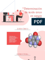 Determinación de Ácido Úrico