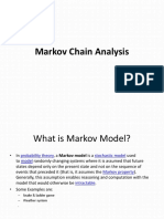 Markov Chain Analysis