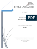 INFORME LABORATORIO 4 - Circuito RC