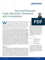 System Problems and Electronic Loads: Harmonics, Resonance, and Commutation