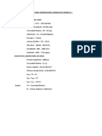 Dato para Cementacion e Hidraulica Tramo 8 PDF