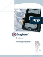 AnyBus X-Gateway Part No MM0002 PDF