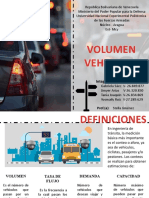 Volumen Vehicular