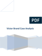 Victor Brand Case Analysis