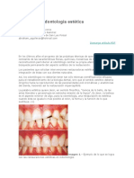 Resinas en Odontología Estética