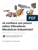 Vibradores Mecânicos Industriais