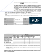 Informe mensual de actividades docentes