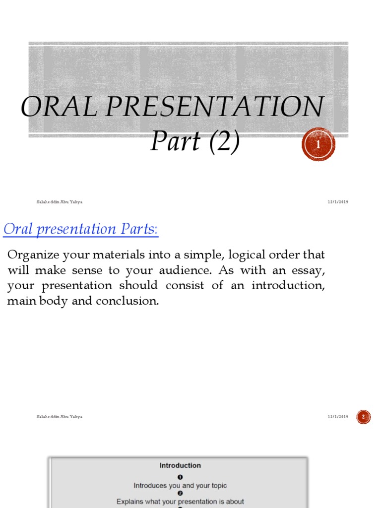 Topic 8 Oral Presentation Part 2 | PDF | Semiotics | Communication