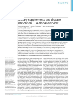 Dietary Supplements and Disease Prevention - A Global Overview