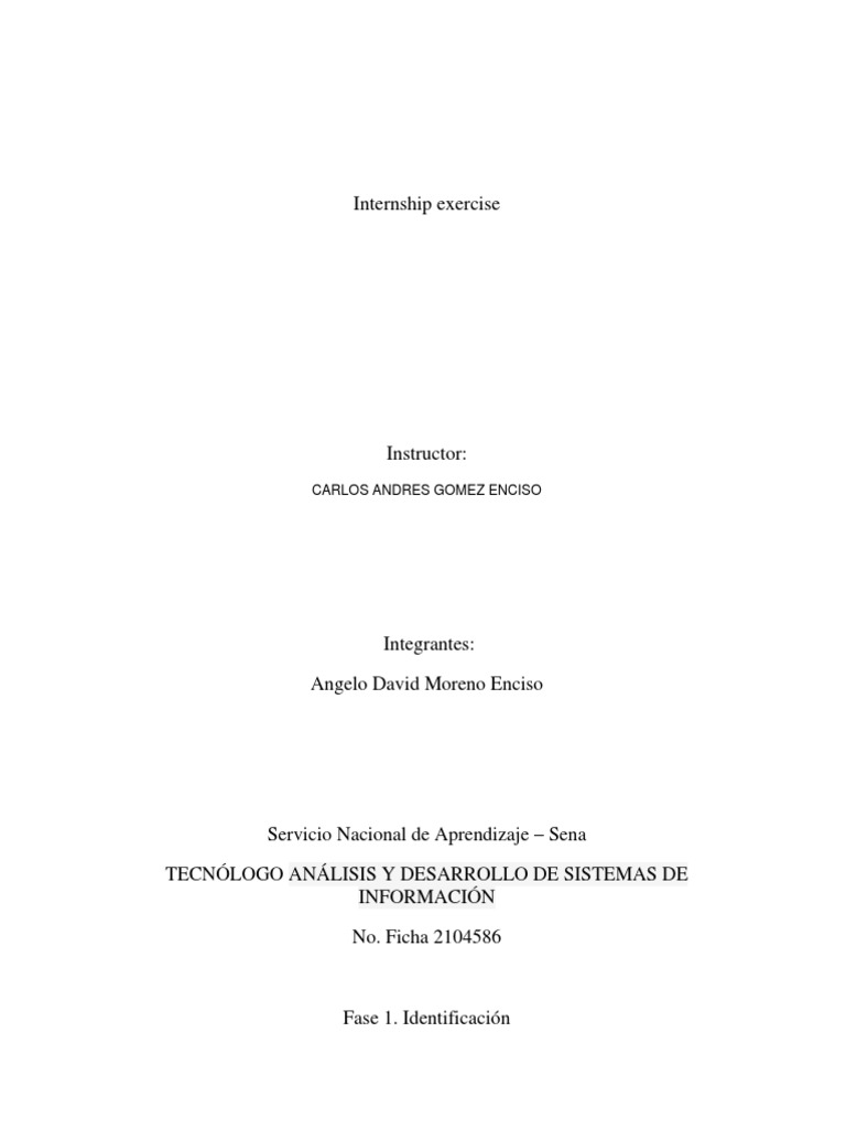 IT Internship Application Form 2021 | PDF | Application Software | Java ...