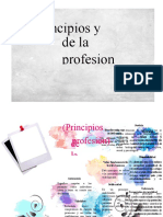 Principios y Deberes de La Profesión