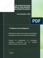 Ejemplo de Investigación Jurídica