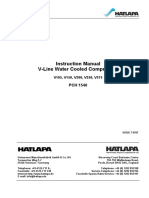 Instruction Manual V-Line Water Cooled Compressor: V105, V150, V200, V250, V375