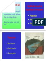 Classification Based On Depositional Environment: Sedimemtary Rocks