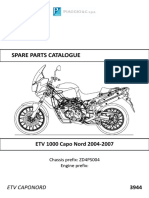 Spare Parts Catalogue: ETV 1000 Capo Nord 2004-2007