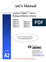 Labconco Biological Safety Cabinets Purifier Logic - Manual