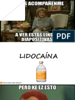 DIAPOSITIVA-LIDOCAÍNA Susana