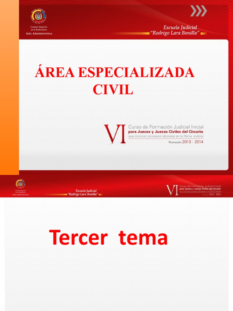 Procesos Declarativos en El C.G.P 2014 | PDF | Sentencia (ley) | Ley