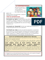 La Discriminación PDF