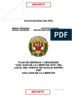 Plan Defensa y Seguridad San Juan de La Libertad