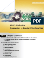 ANSYS Mechanical Introduction To Structural Nonlinearities