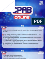 Aula 05 Questões Classes de Palavras Invariávies