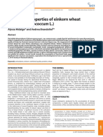 Nutritional Properties of Einkorn Wheat (Triticum Monococcum L.)